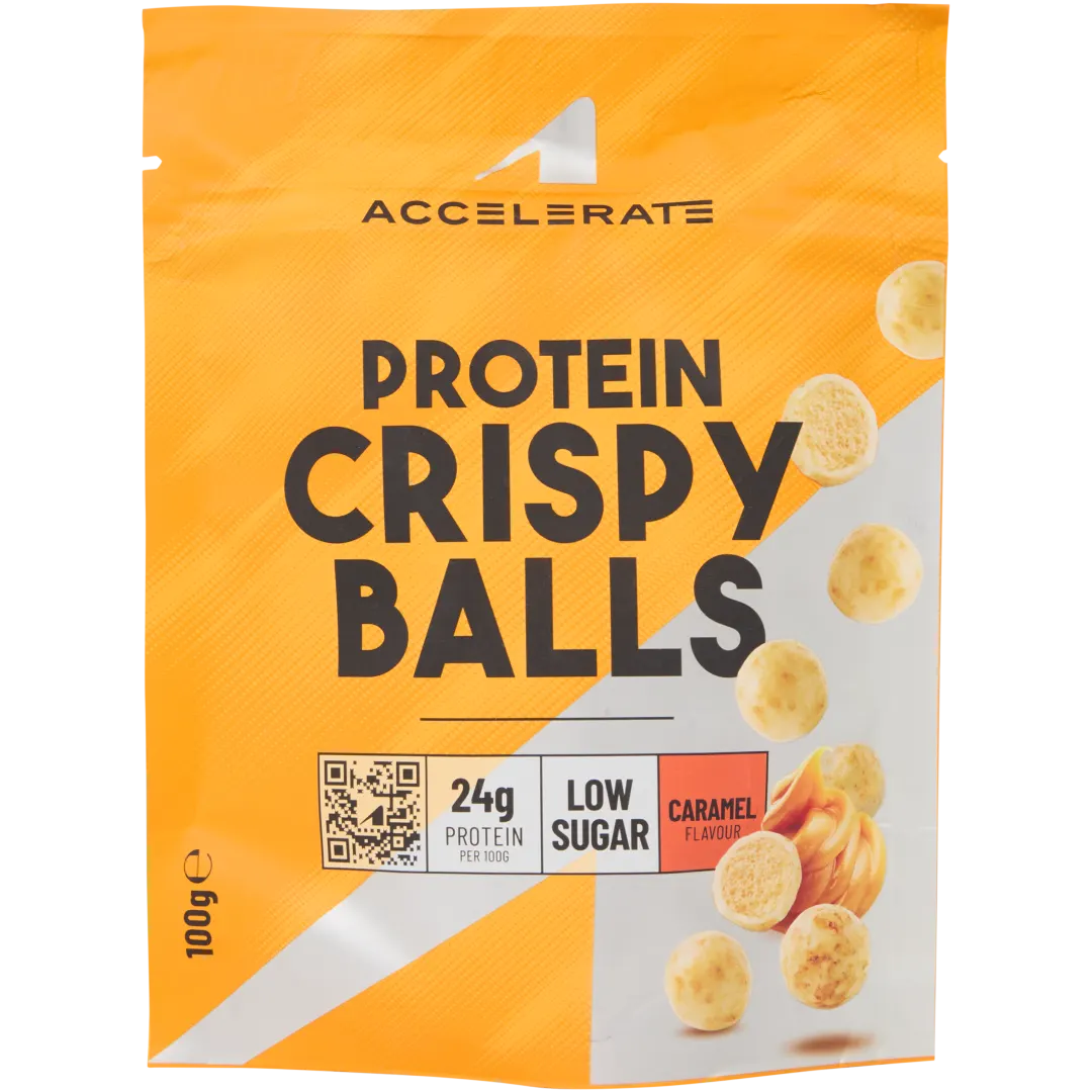 Accelerate crispy proteïne balletjes 100 gram | diverse varianten