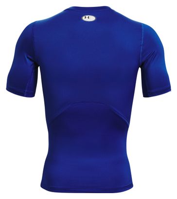 Maillot manches courtes de compression Under Armour HeatGear Bleu Homme