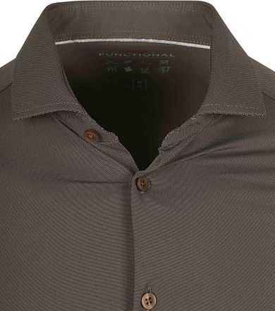 Pure The Functional Shirt Super Stretch Bruin D91300-21750-220 kopen
