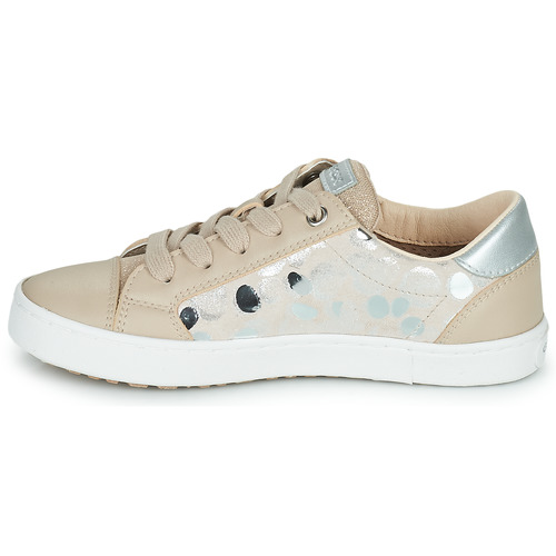 Geox - JR KILWI GIRL - Beige / Argenté
