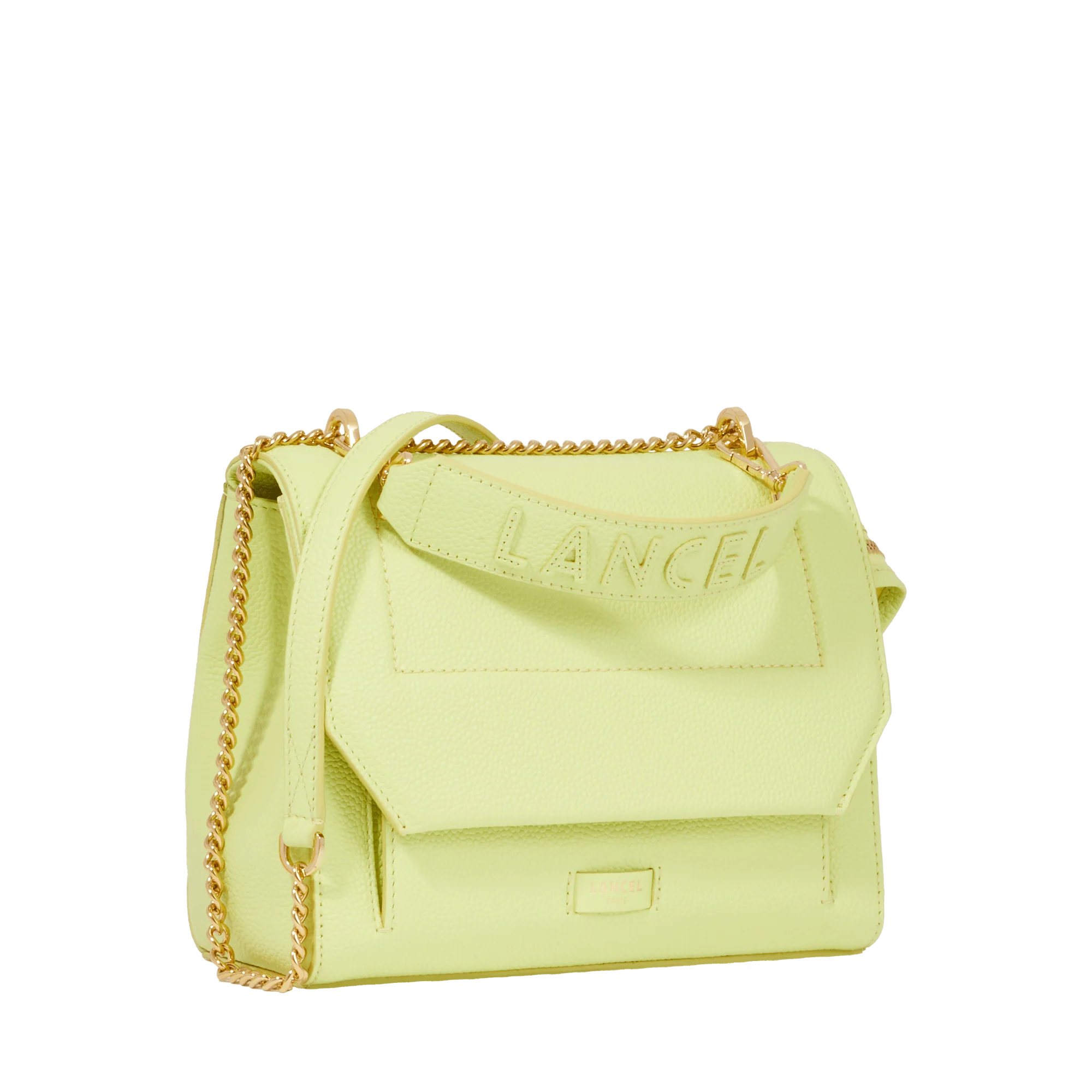 M flap bag Ninon de Lancel-Citron Vert