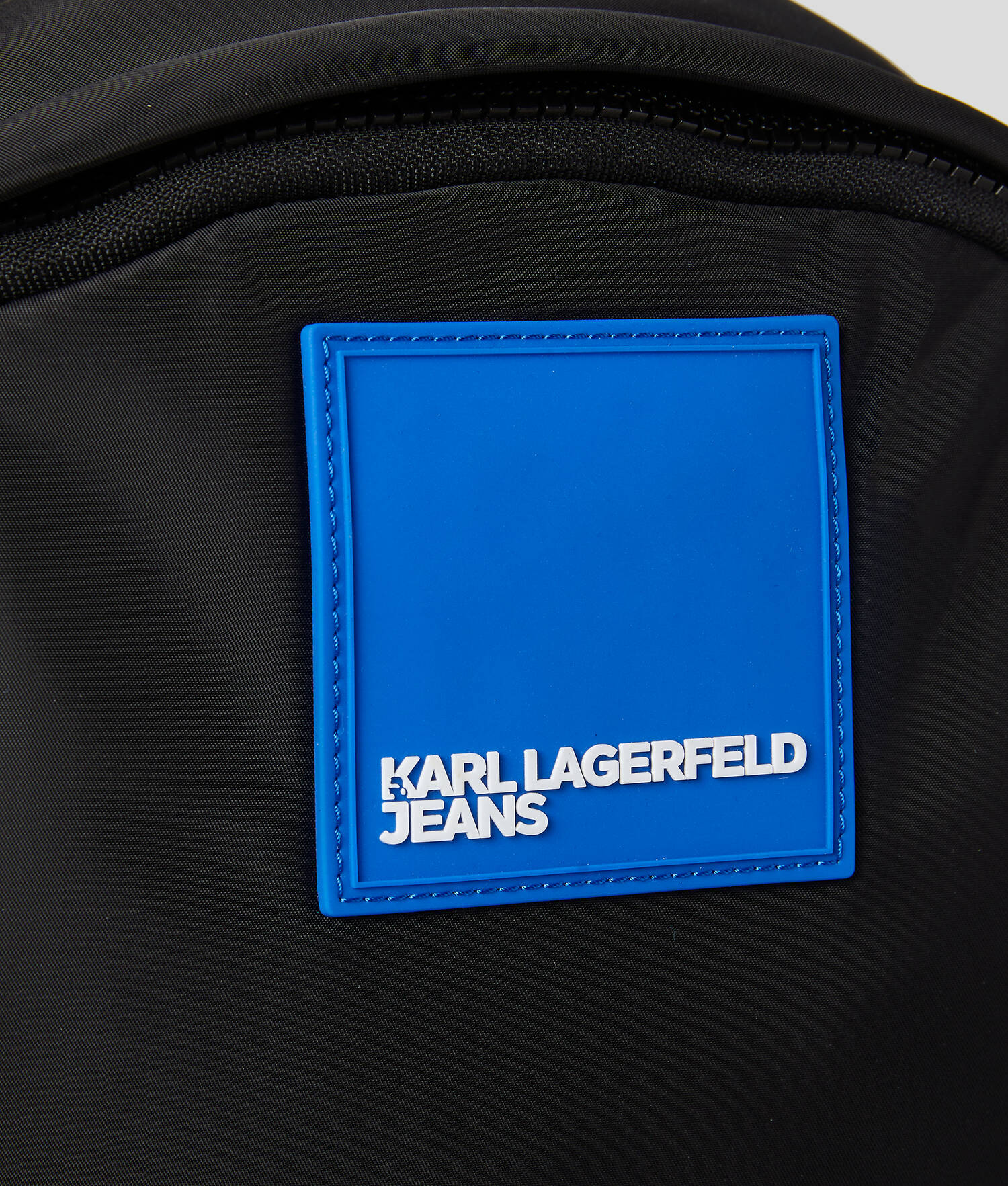 SAC À DOS EN NYLON AVEC LOGO KLJ ENCADRÉ