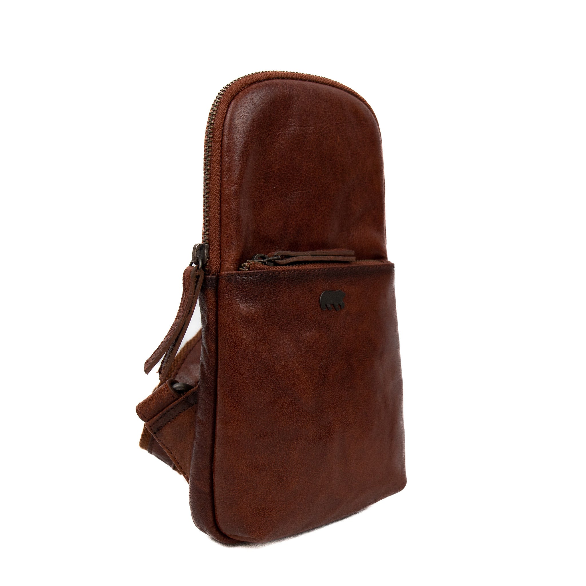 Crossbody tas 'Melle' cognac