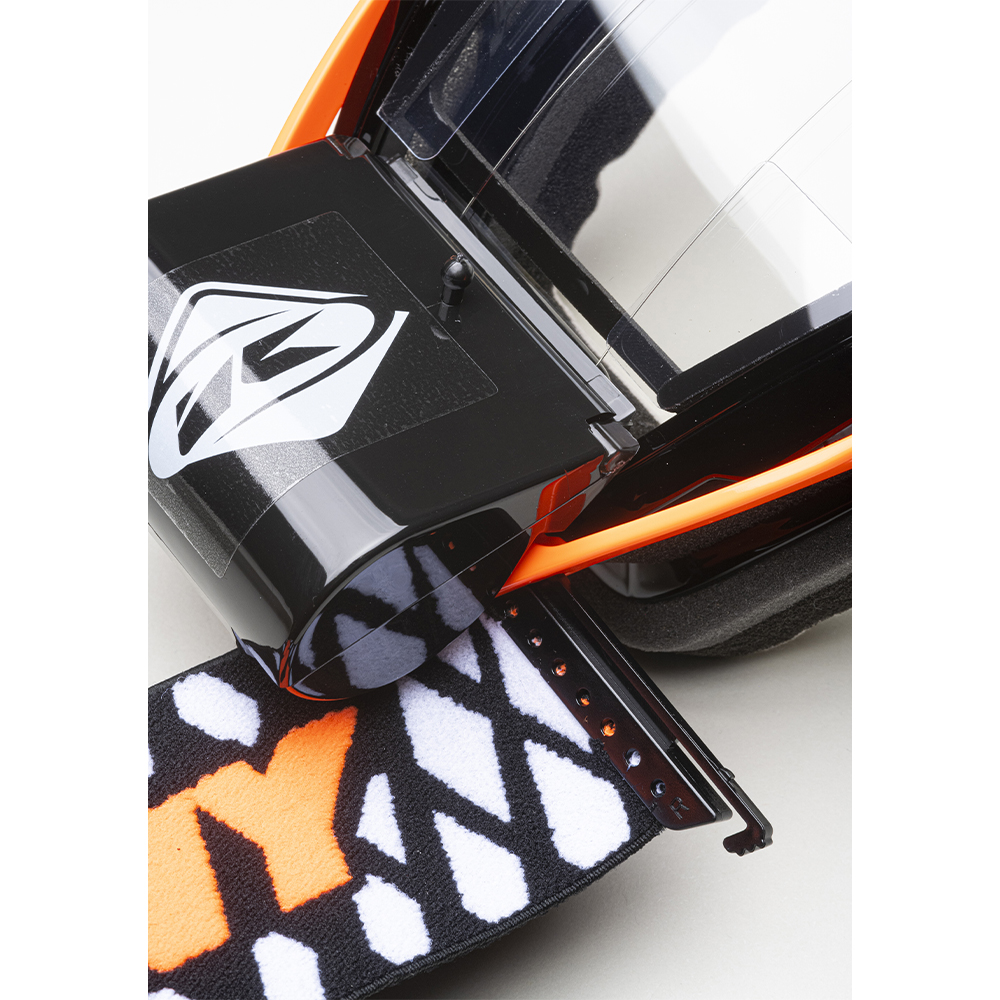 Kenny - Masque Performance roll-off level 4 Noir / Orange fluo