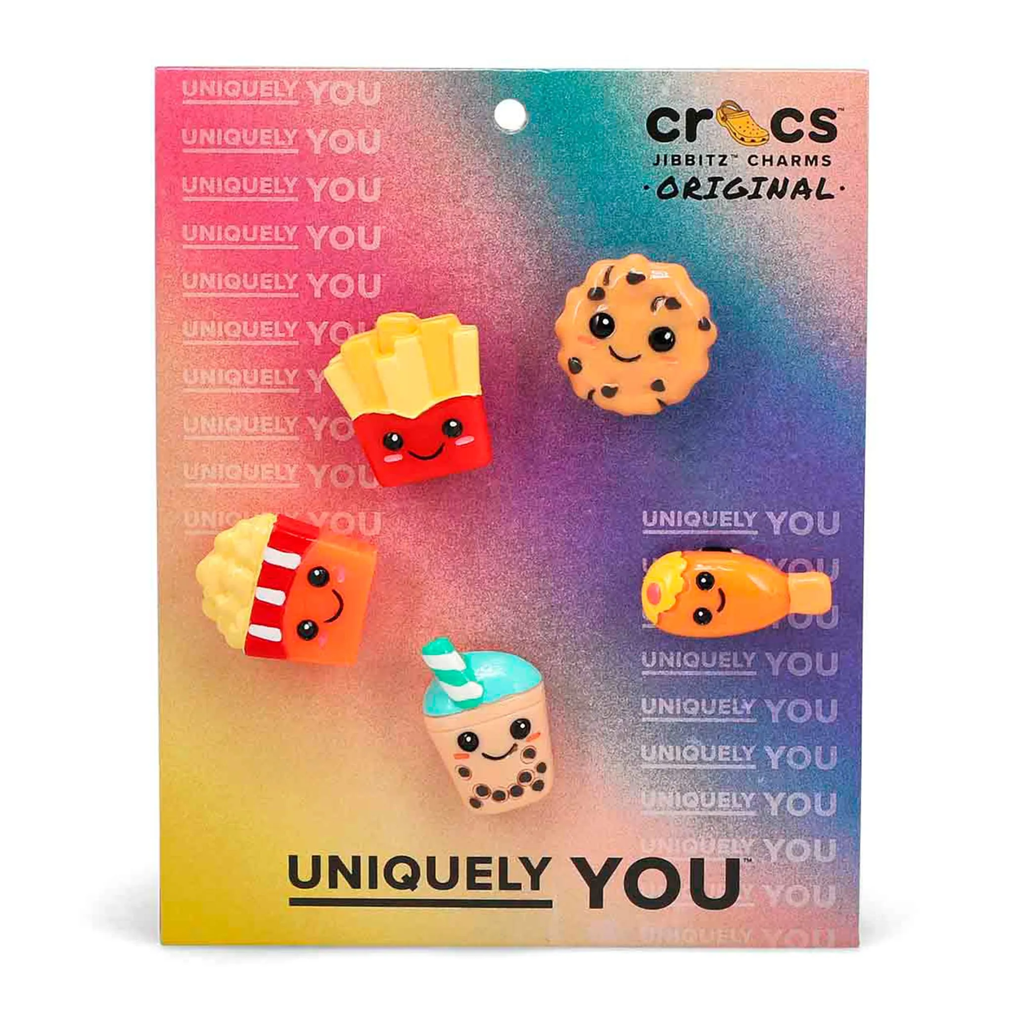 Crocs Paquet de 5 Jibbitz - Nourriture
