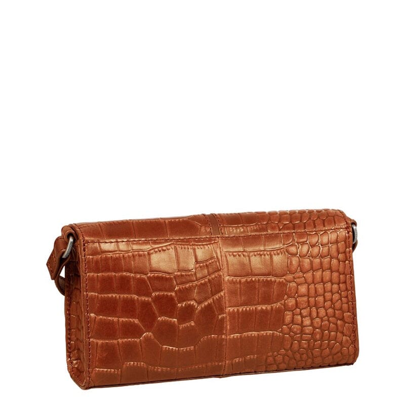 Burkely Cool Colbie Crossbody Flap Bag Cognac