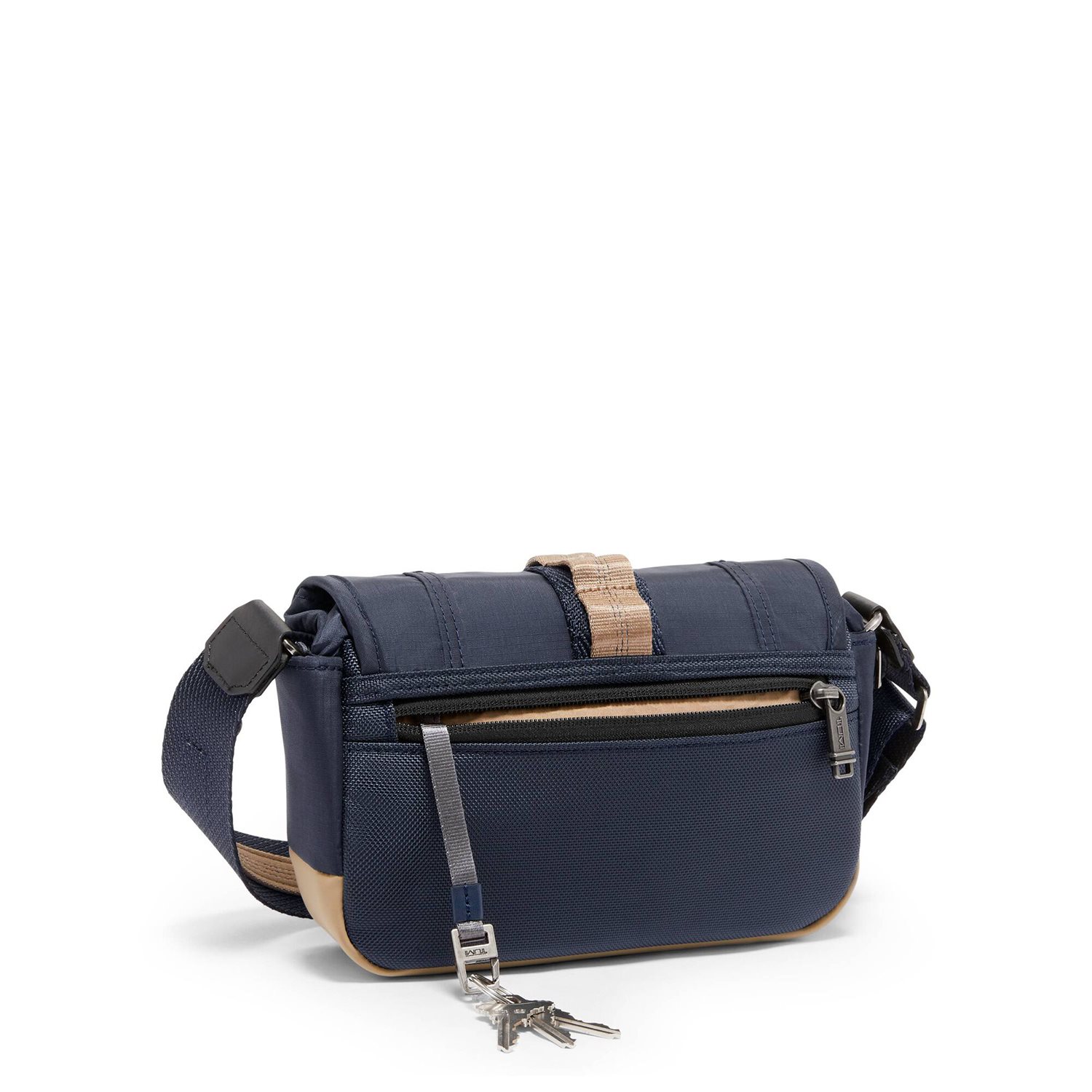 Tumi Alpha Bravo Compass Crossbody midnight navy/khaki