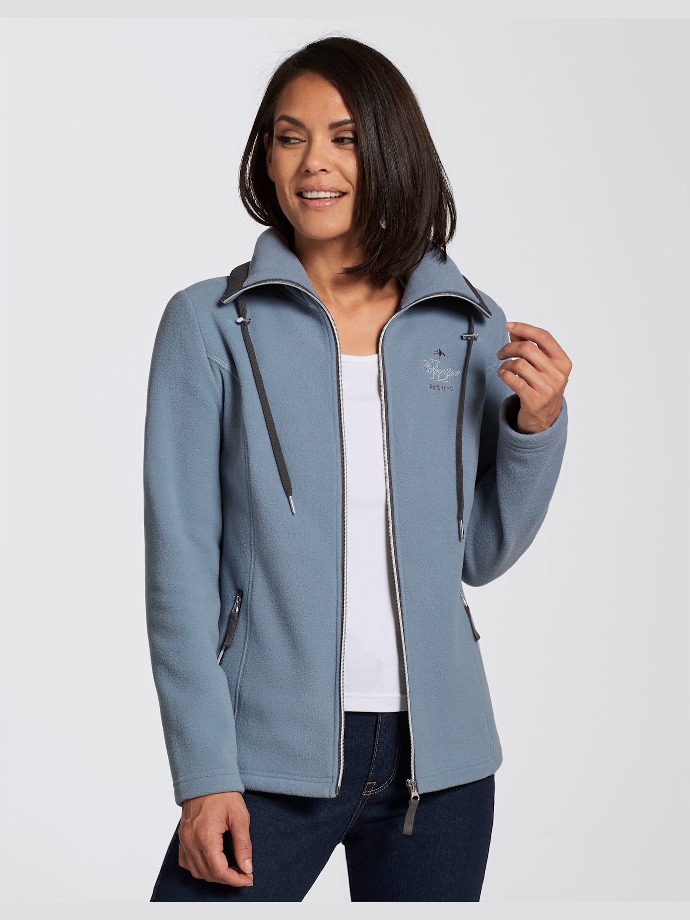 Veste polaire traitement contre les bouloches