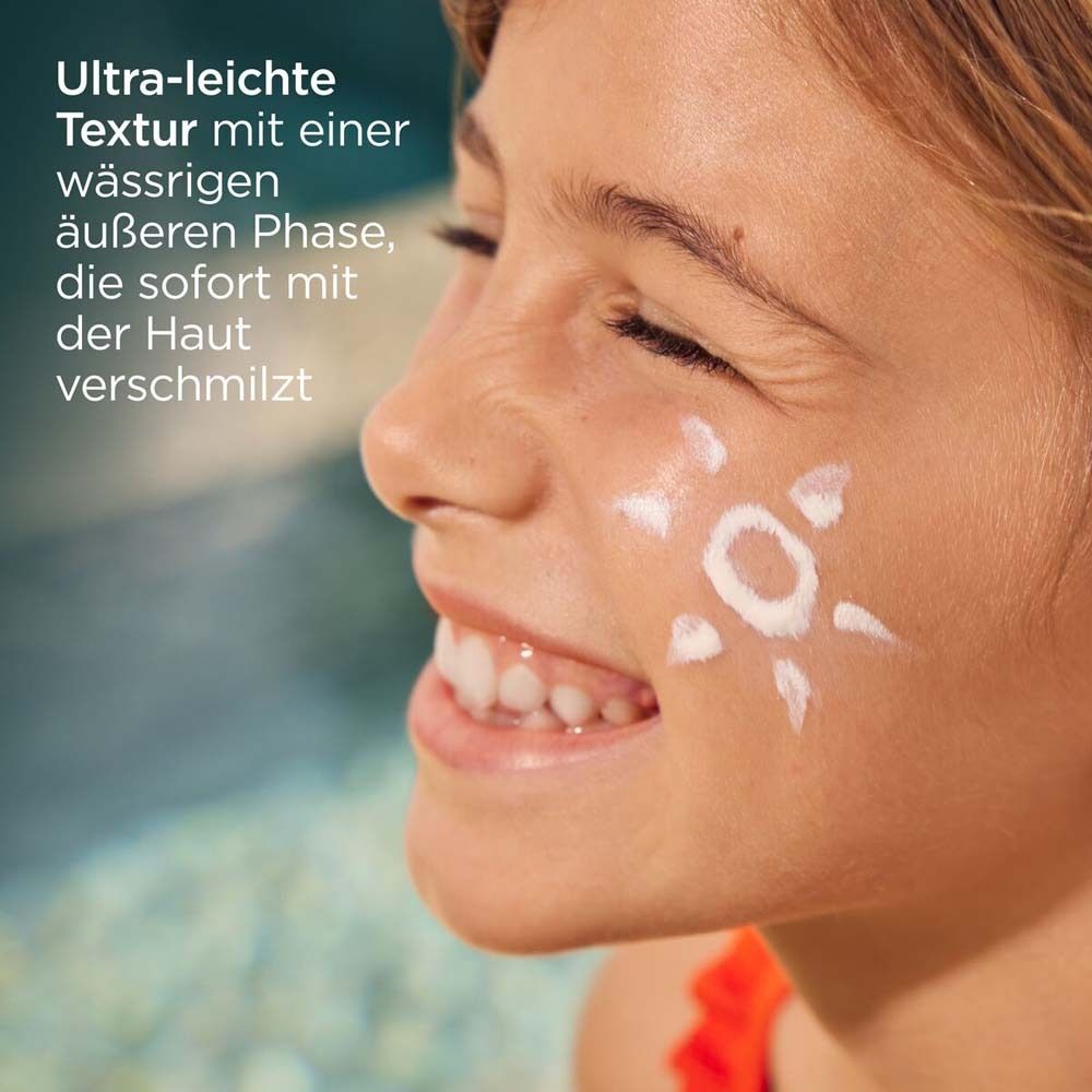 ISDIN Fotoprotector Pediatrics FusionWater ultraleichte Sonnencreme LSF50 für Kinder und Babys ab 6 Monaten