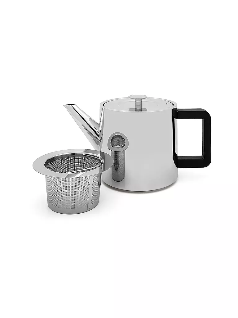 BREDEMEIJER Teekanne NARVIK 1,1l Edelstahl / Schwarz silber
