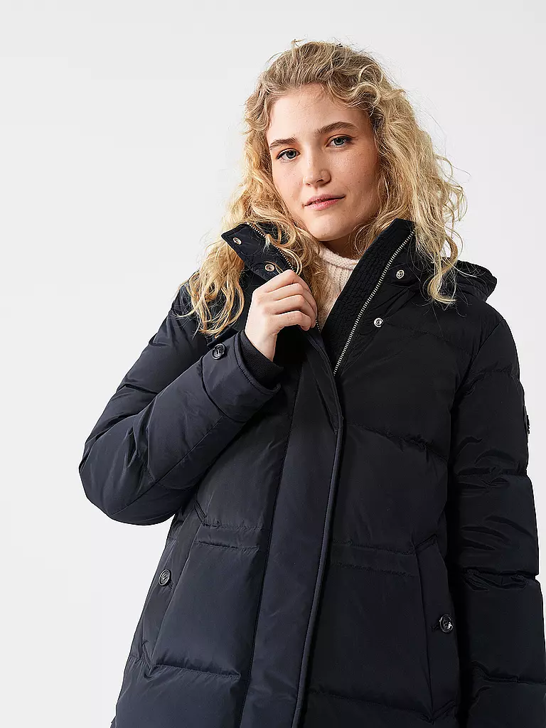 WOOLRICH Daunenmantel ALSEA dunkelblau