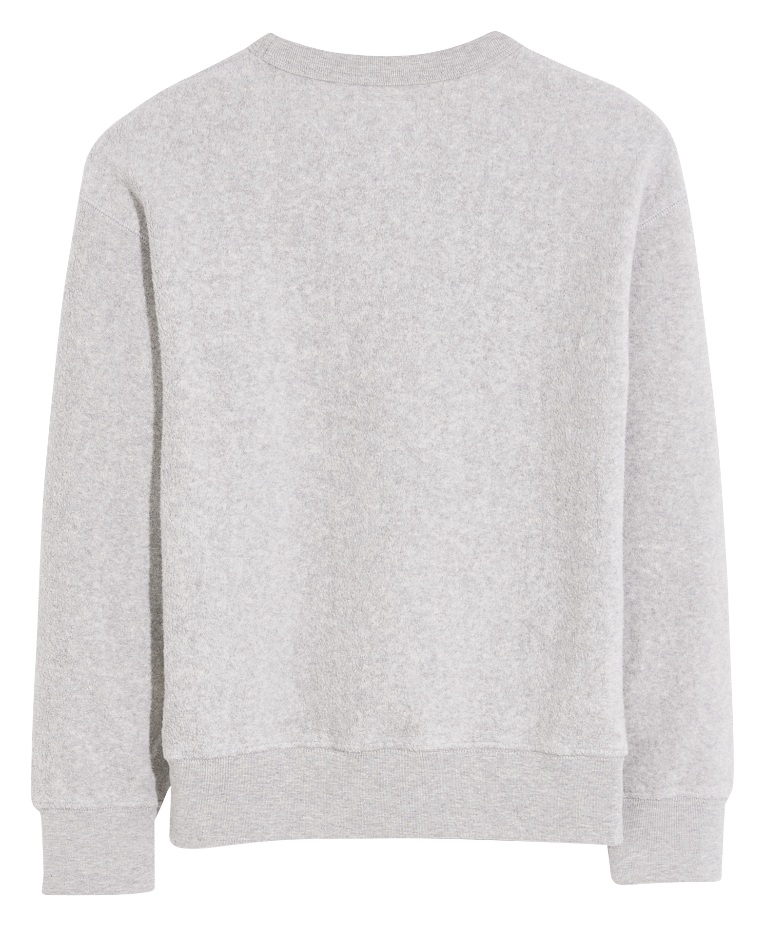 MAGO - Sweat col rond en coton bio | Gris