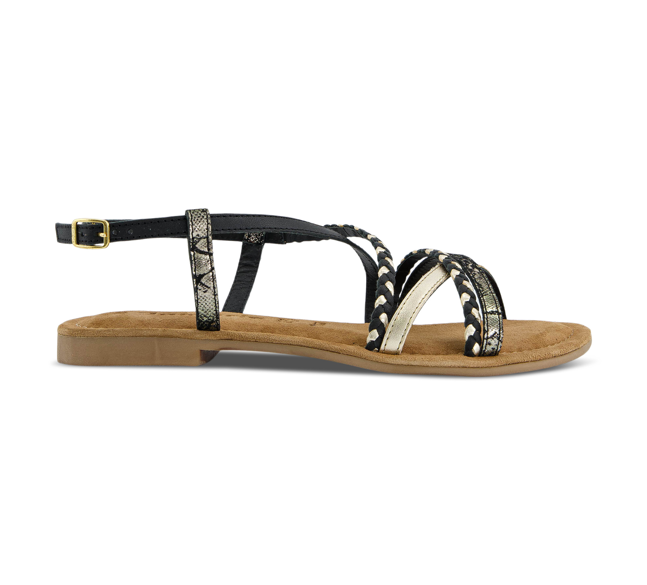 Tamaris Riemchensandalen schwarz