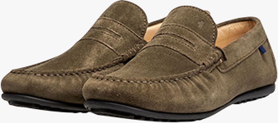 VAN BOMMEL groene van bommel loafers sbm-40017