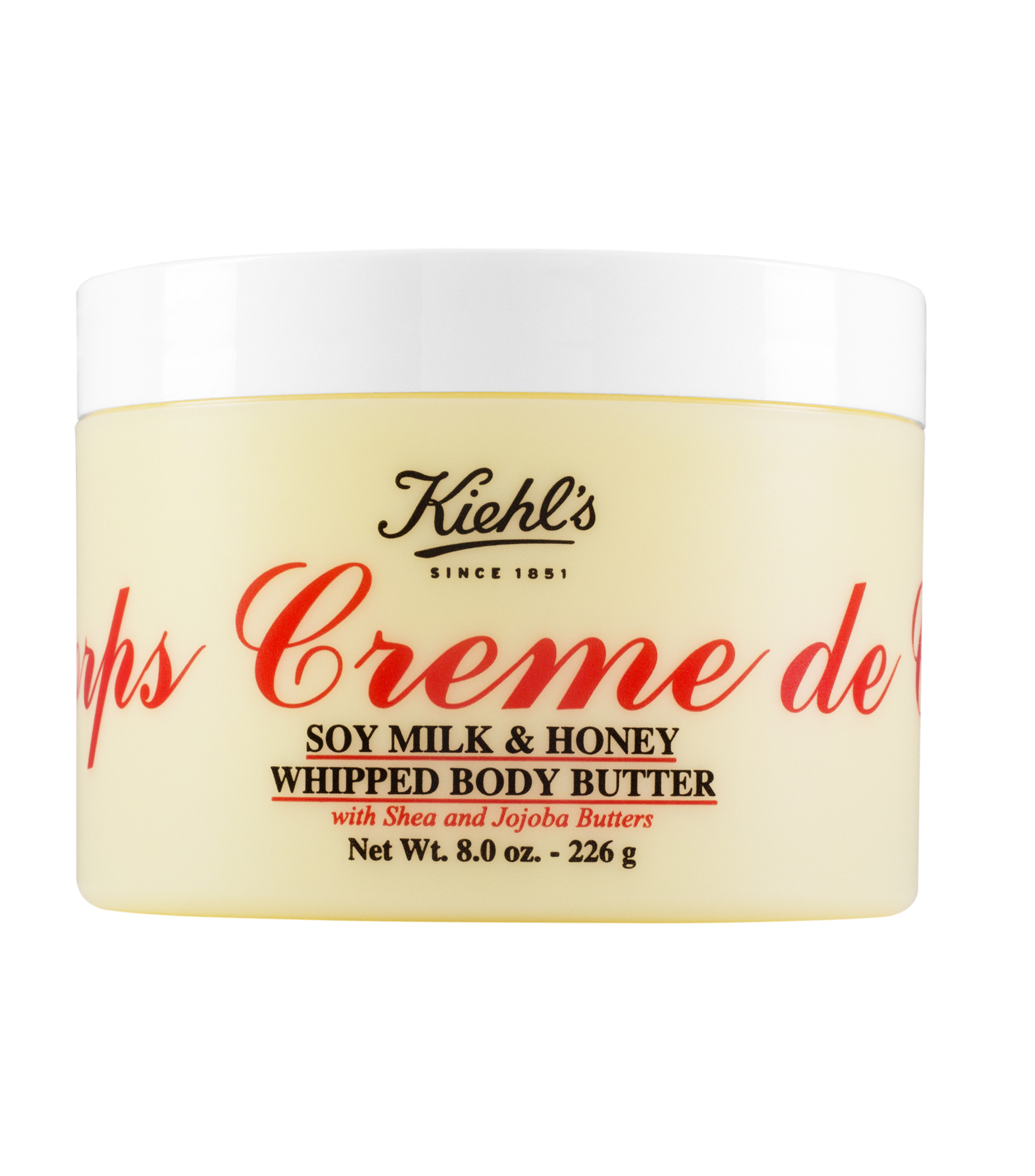 Kiehl's Crème de Corps Creme Whipped Body Butter Glas 226 g