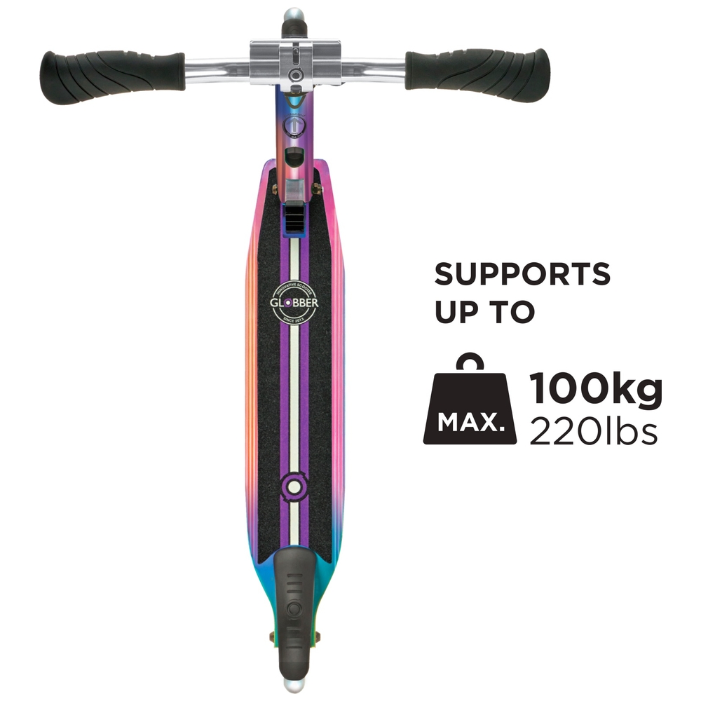 Globber FLOW ELEMENT LIGHTS 2-Rad-Klapproller - Neochrom