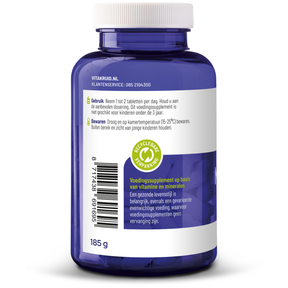 Vitakruid Magnesium Malaat 150 90 tabletten
