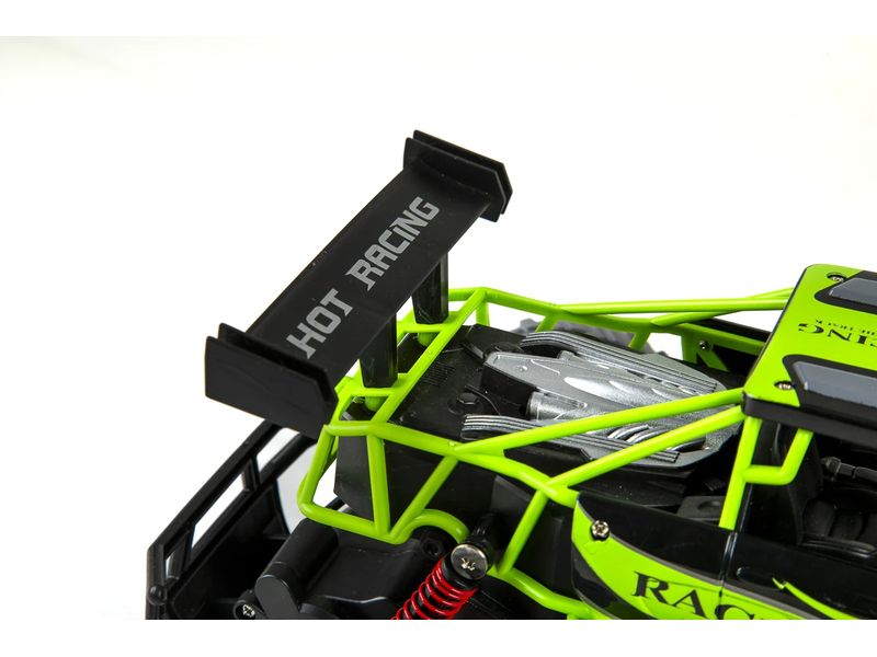 TEC-TOY Monster Truck Hot Racing Grün, 1:14 Akku-Betriebenes RC Off-Road Auto für Kinder ab 6 Jahren