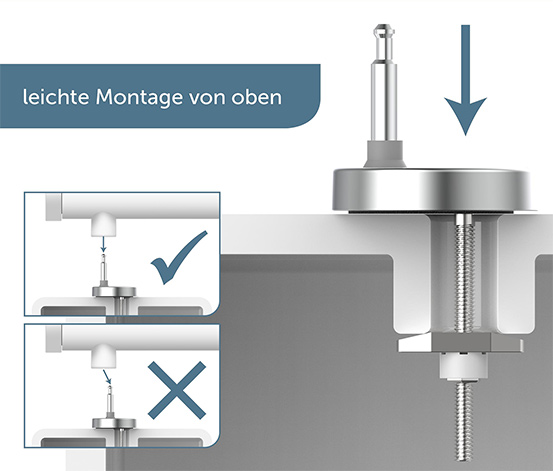 SCHÜTTE Duroplast-High-Gloss-WC-Sitz »ROUND DIPS«