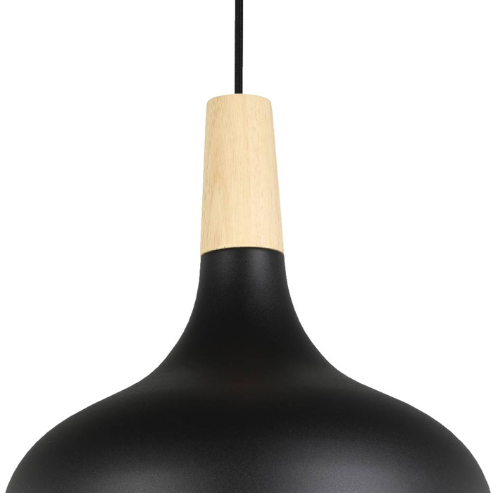 Eglo Sabinar pendel Ø28 sort/brun