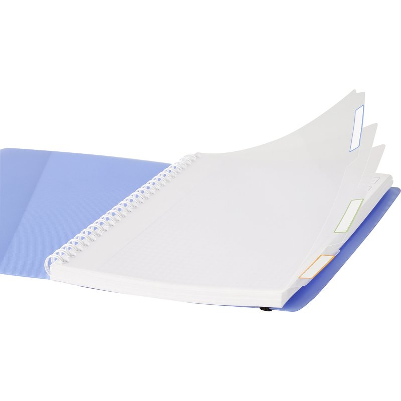 Cahier spirale Proactiv'book Linicolor format 16 x 21 cm - petits carreaux