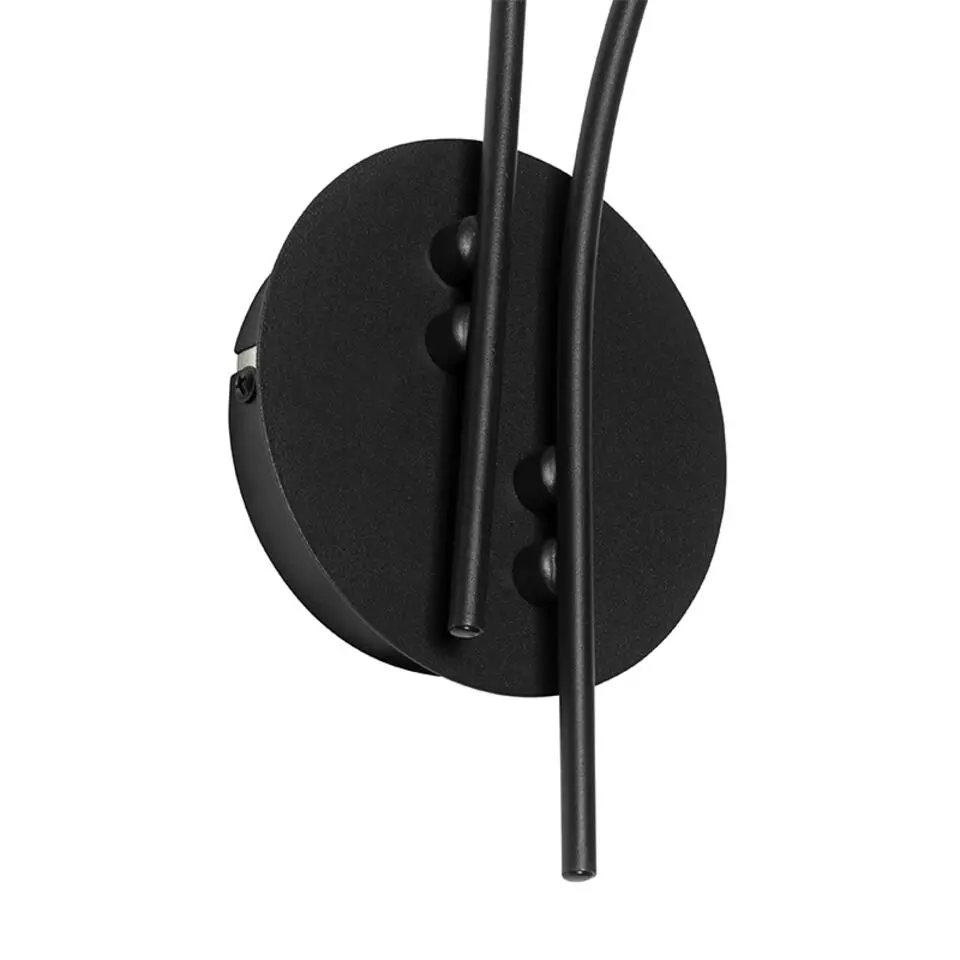 Qazqa wandlampen athens zwart g9