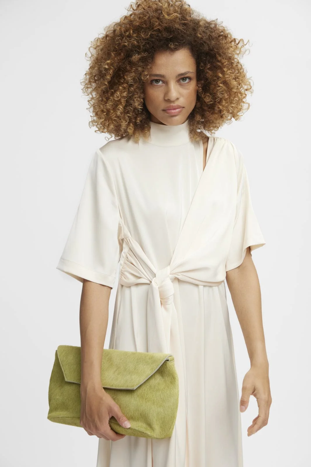 Gestuz HarperGZ knot long dress afterglow