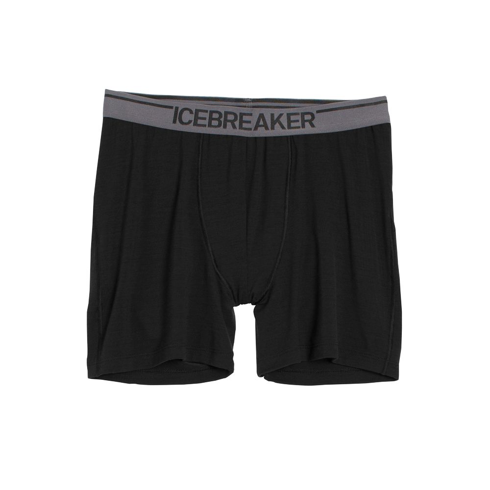 Icebreaker Anatomica Boxers Herren schwarz