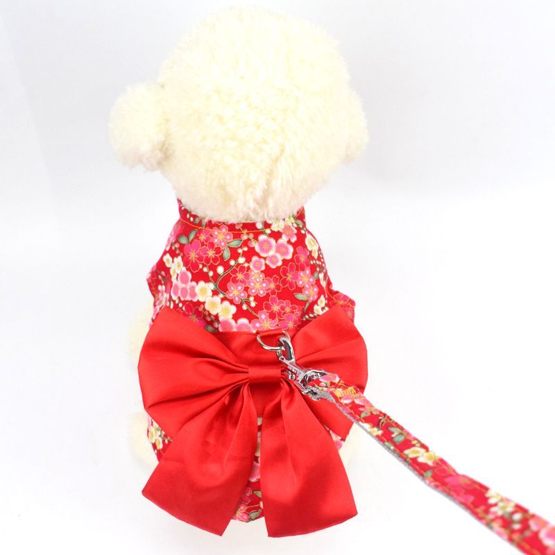 2 nachten - Bow Kimono Huisdierenharnas