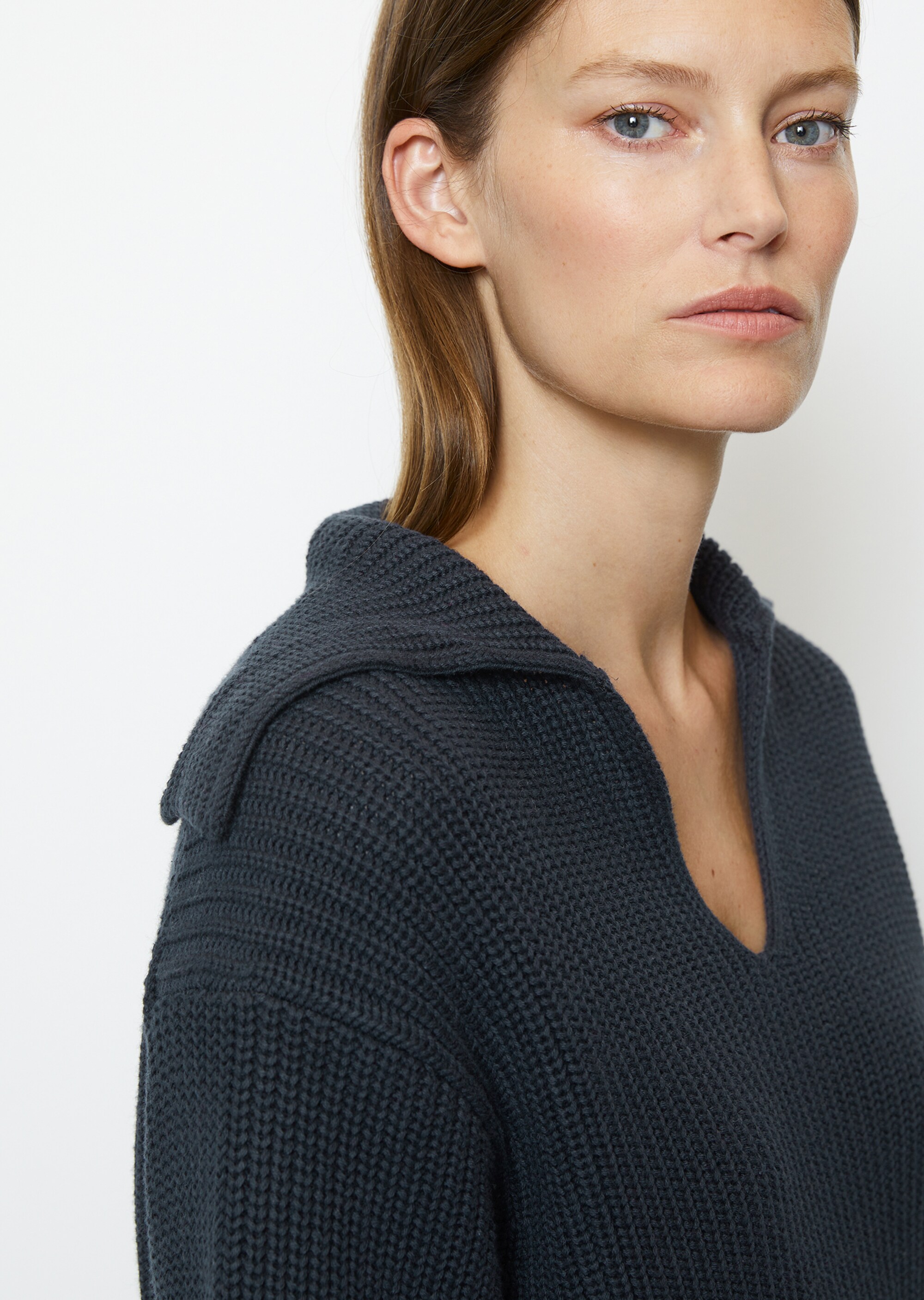 DfC Pullover im Troyer-Stil aus Organic Cotton
