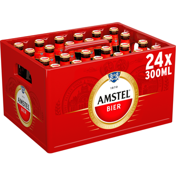 Amstel Pilsener Bier Fles Krat 24 x 300ml