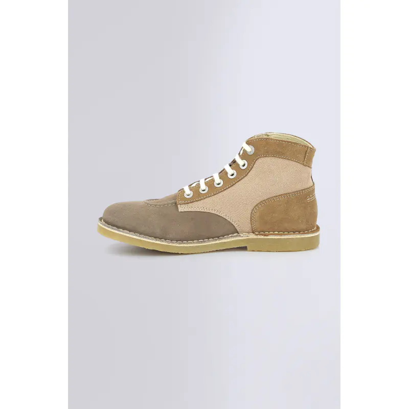 Kicklegend Beige taupe BOTTINES Cuir Homme