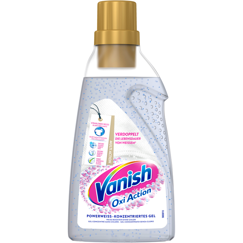 Vanish Waschmittel Flüssig Powerweiss Gel, 0.75 l