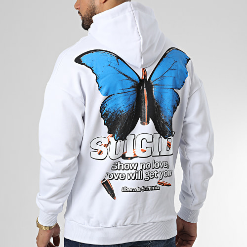 Sweat Capuche LL688 Blanc