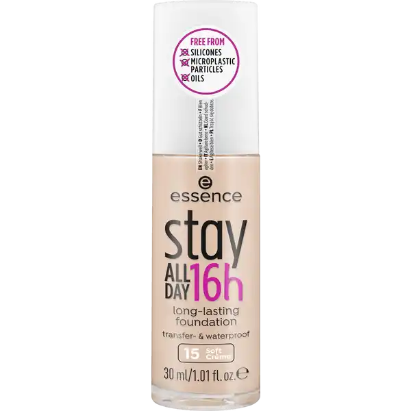 stay ALL DAY 16h long-lasting Foundation 15