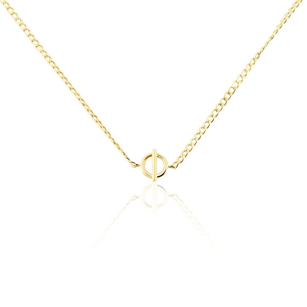 Collier Chain Or Jaune