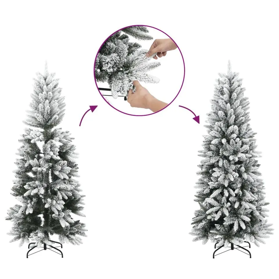 vidaXL - Kerstboom - Wit - 120 cm