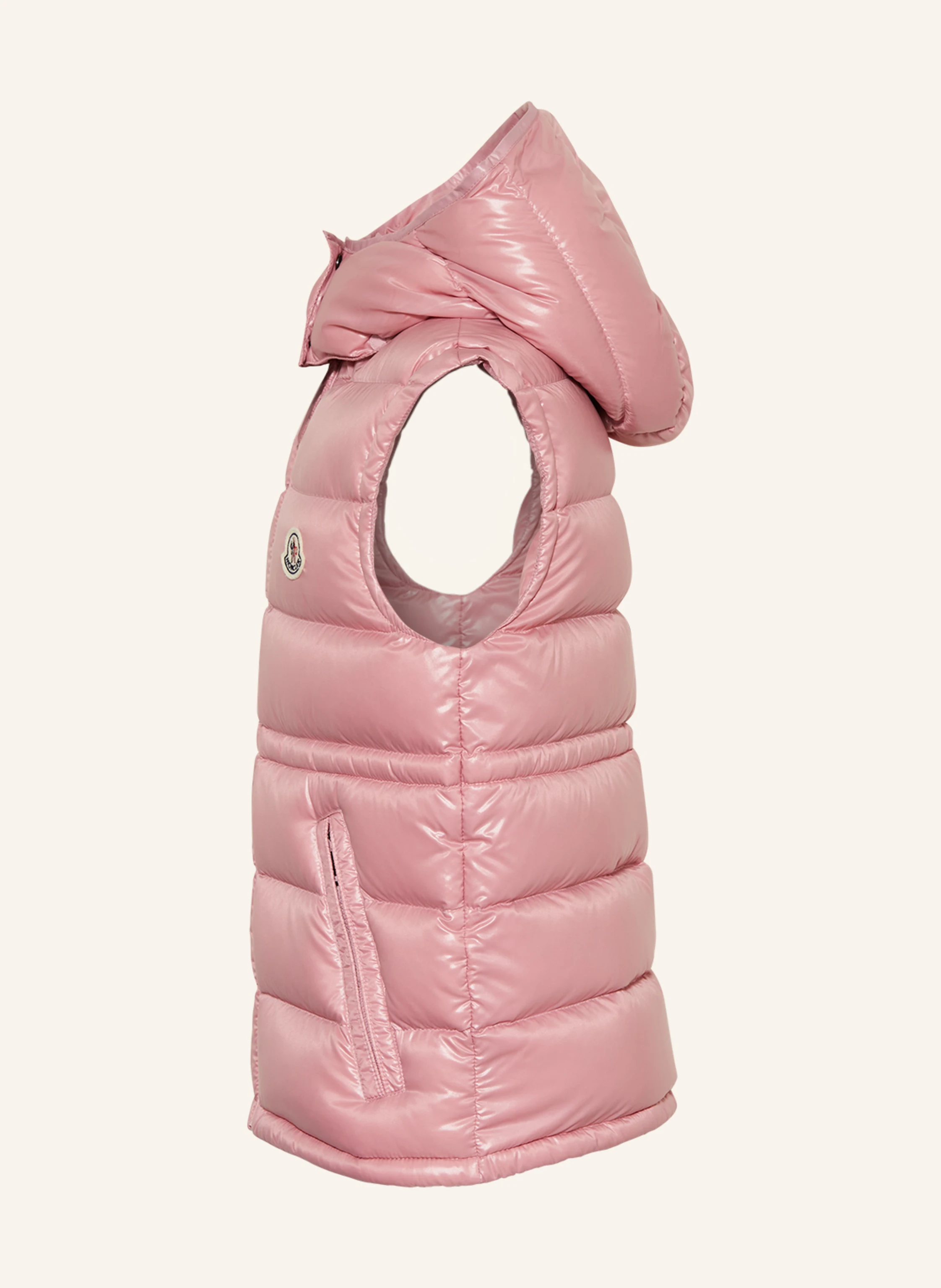 MONCLER enfant Daunenweste ANIA mit abnehmbarer Kapuze