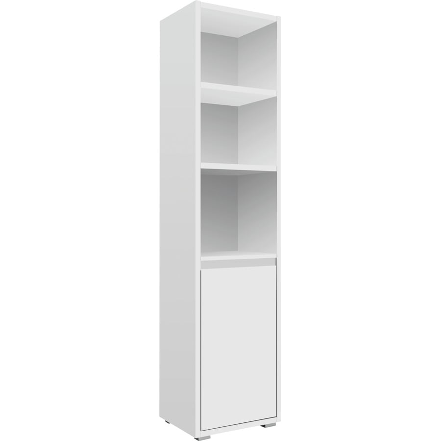 Kommode Shark Dekor weiss matt 120 x 80 x 40 cm