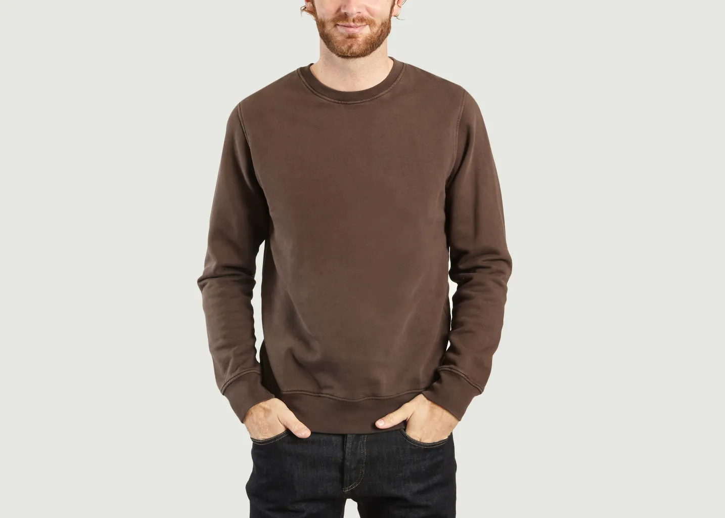 Sweatshirt Classique En Coton Bio Colorful Standard