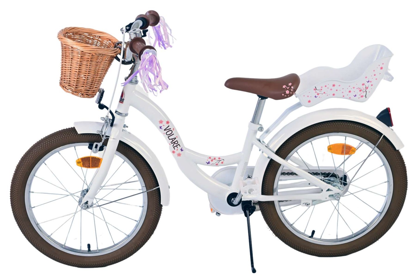 Volare - Børnecykel 18'' - Blossom White
