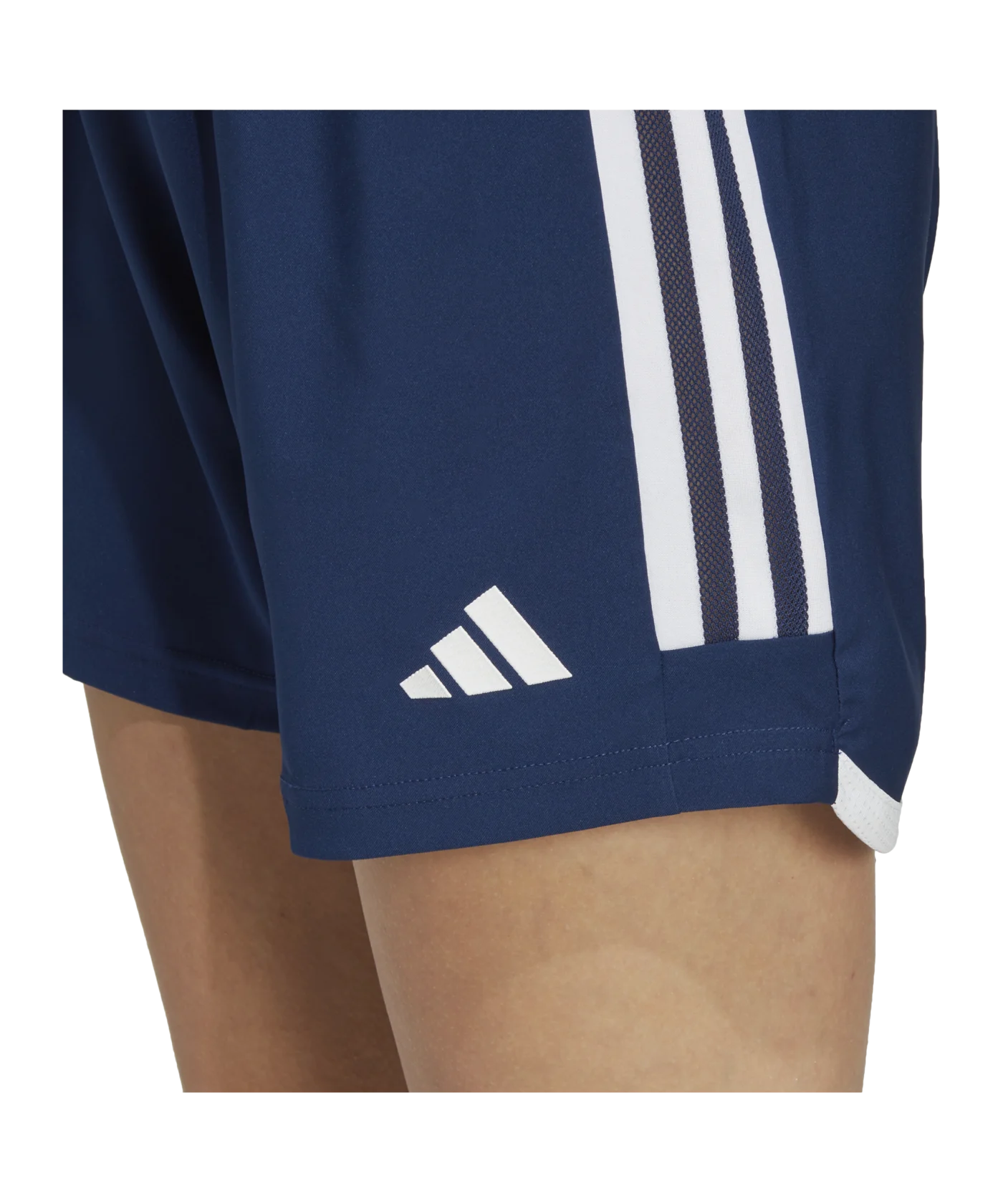 adidas Tiro 23 Competition Match Short Damen Blau Weiss
