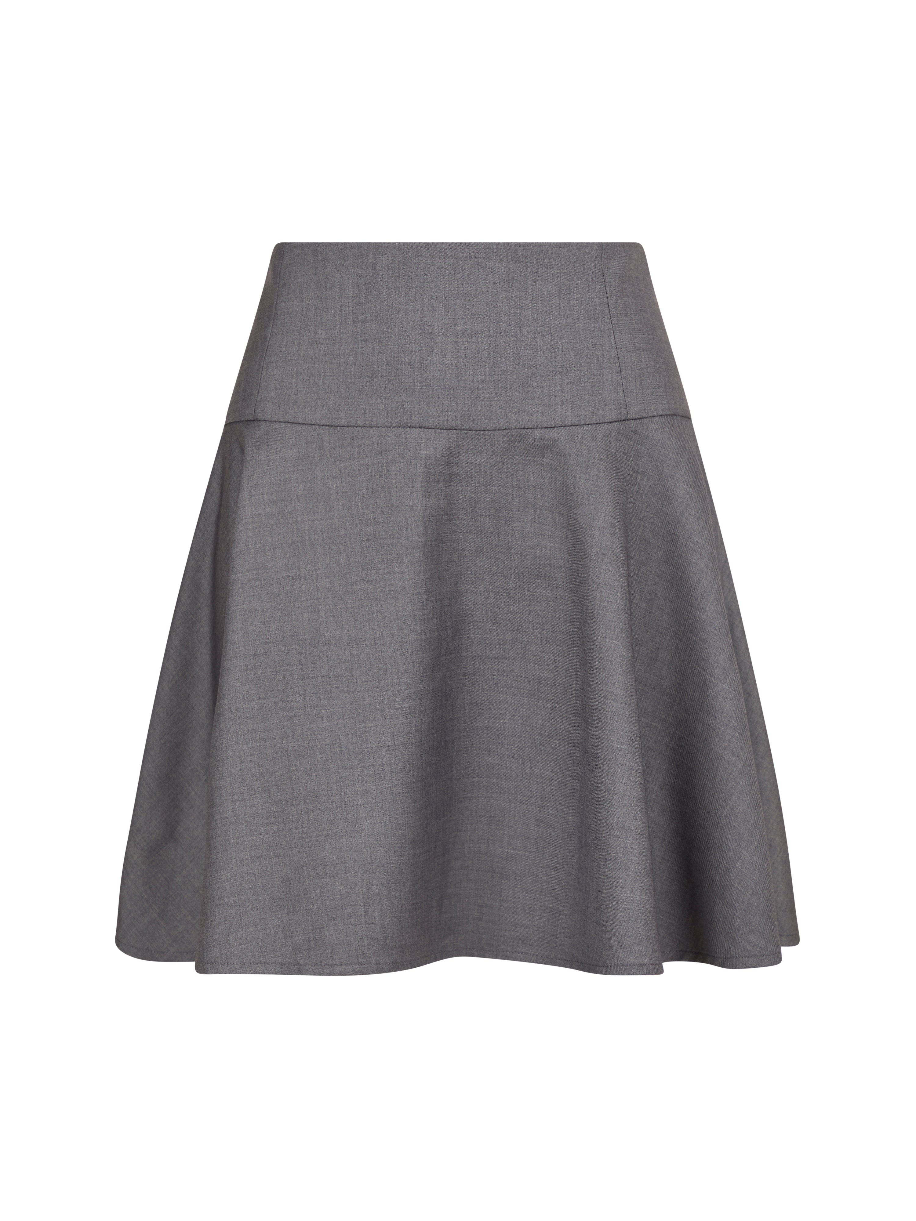 Neo Noir  Pamelo nederdel - Dark Grey Melange