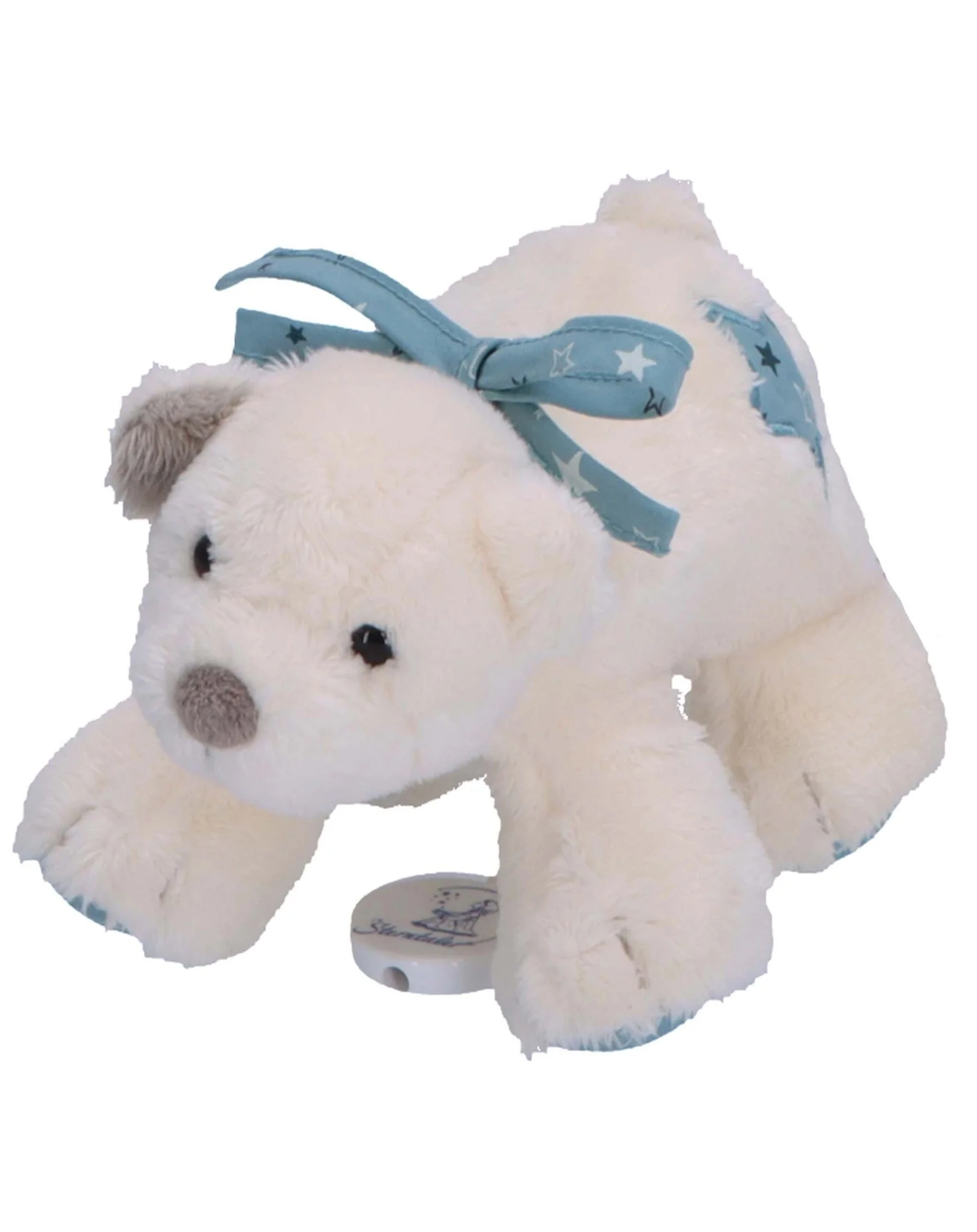 Spieluhr ELIA EISBÄR (17cm) in elfenbein