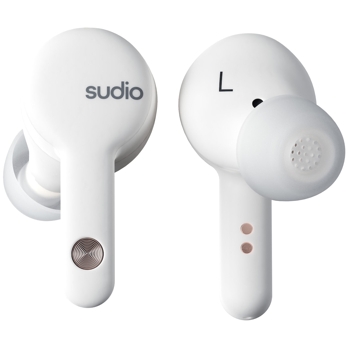 Sudio A2 trådløse in-ear hodetelefoner (hvit)