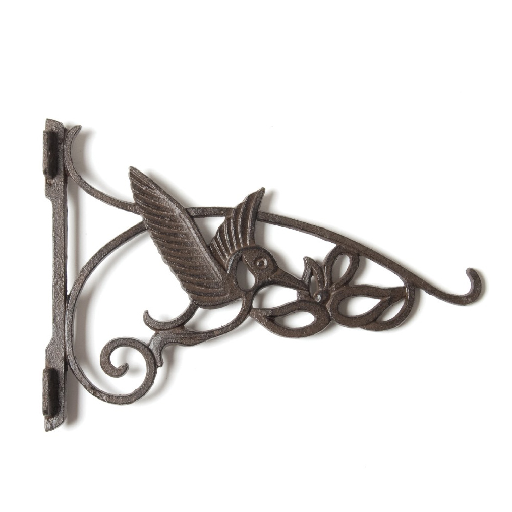 Wandhaken 'Vogel', aus Gusseisen, L 26 cm, B 3,5 cm, H 19 cm von fischer's lagerhaus