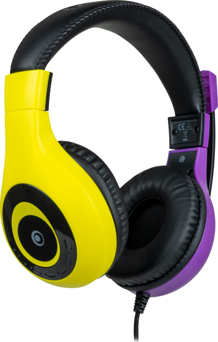 Bigben Interactive Stereo Gaming Headset V1 - Purple + Yellow - Switch