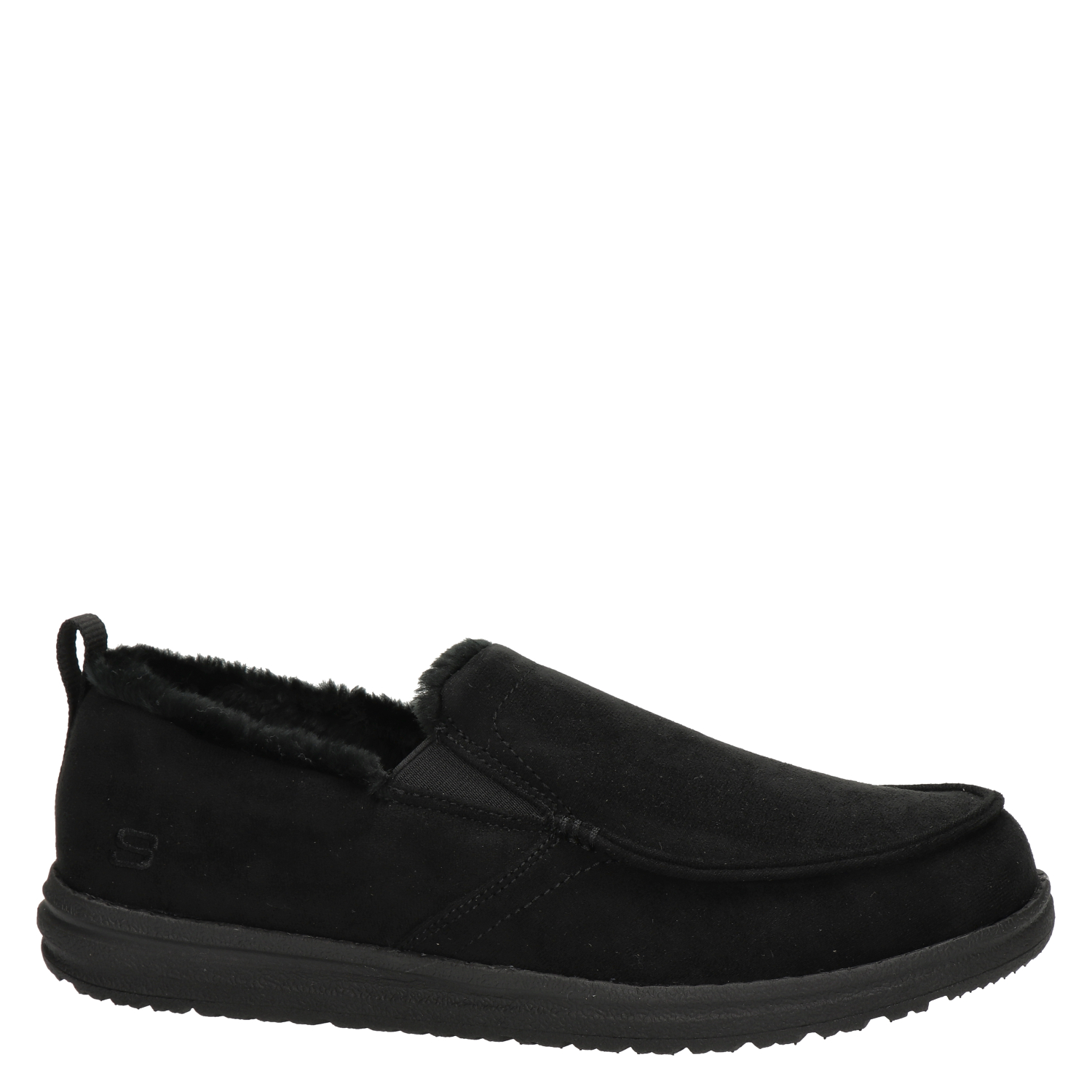 Melson heren pantoffel Skechers Zwart