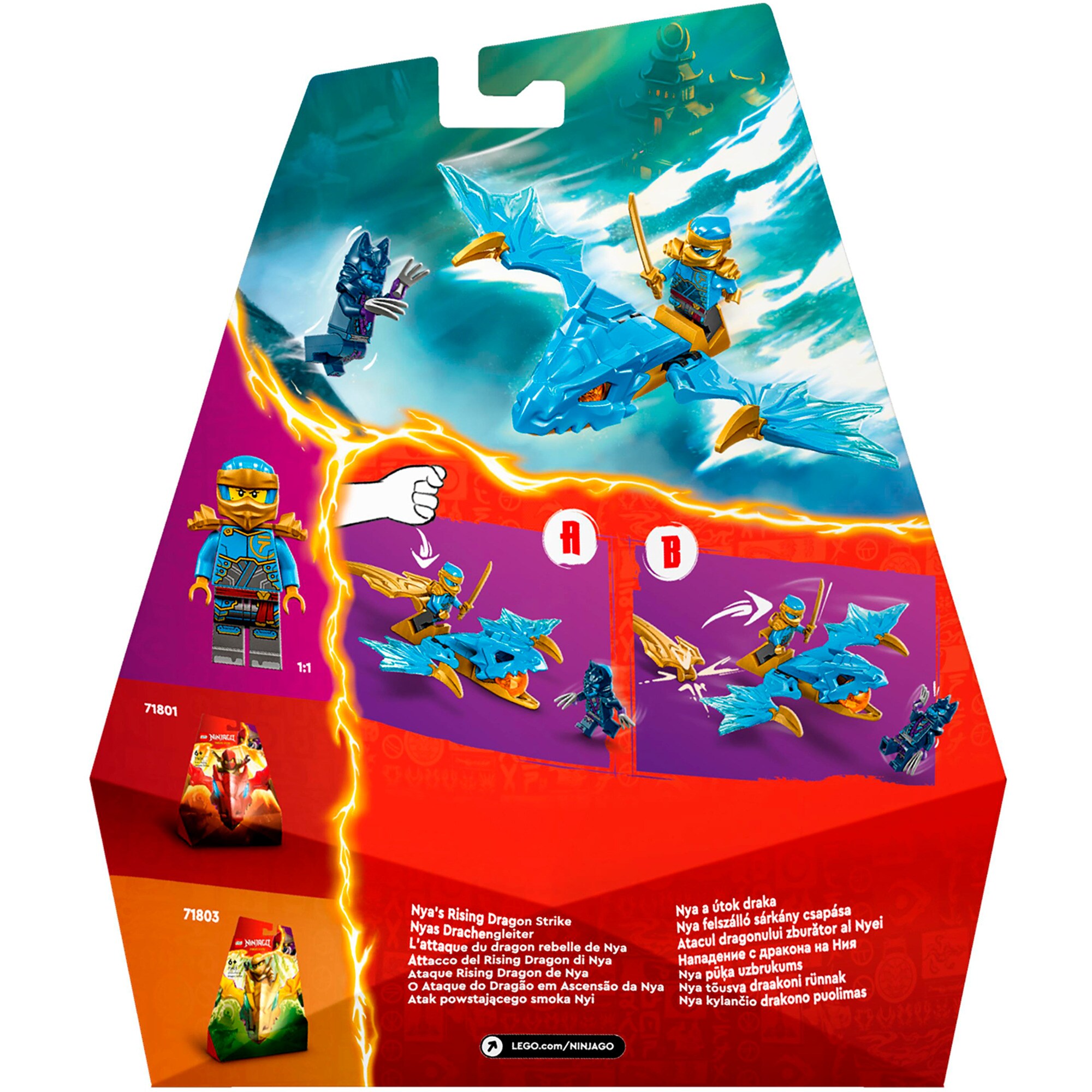LEGO Konstruktionsspielzeug Ninjago Nyas Drachengleiter