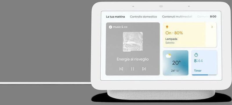 Google Nest Hub (2e generatie) Chalk